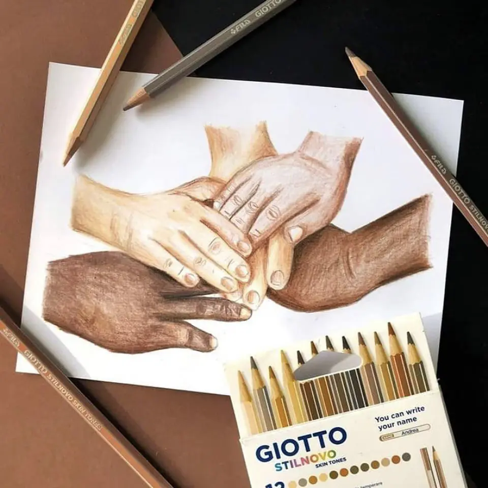 Giotto Sking Tone - Colores Piel 12 col 3