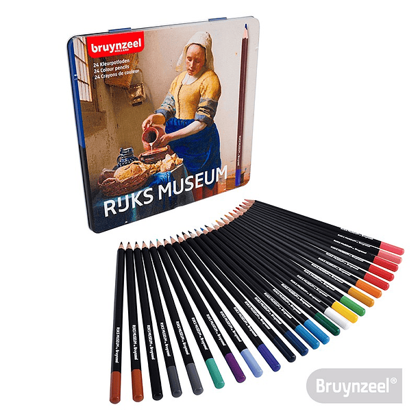  Lápices de Colores Bruynzeel Rijks Museum Set 24 Colores