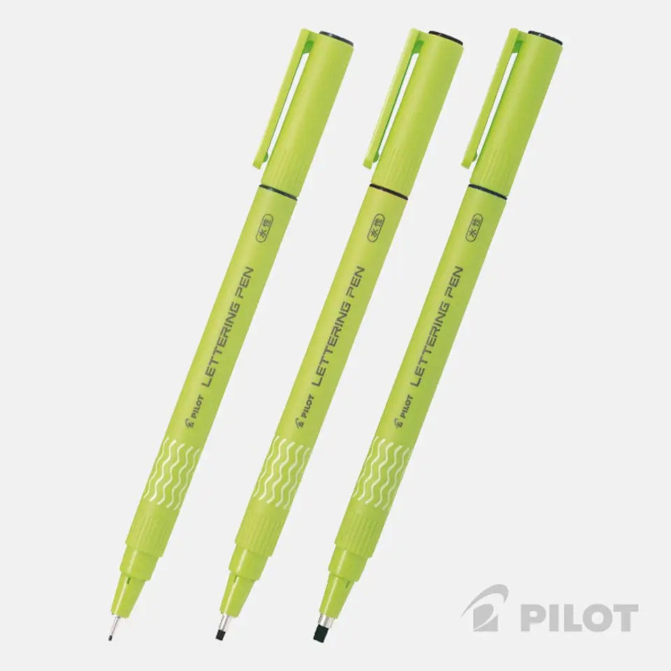 SET MARCADOR LETTERING PEN 4