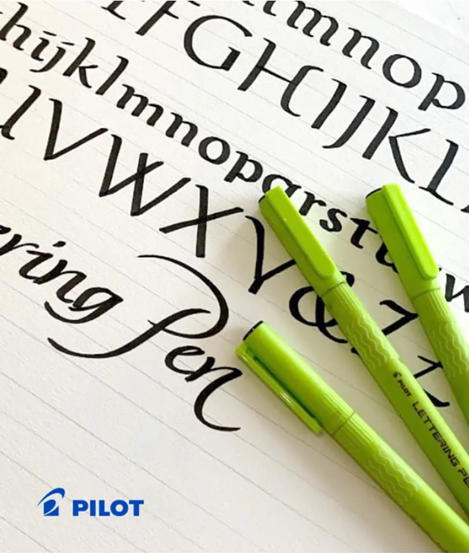 SET MARCADOR LETTERING PEN 1