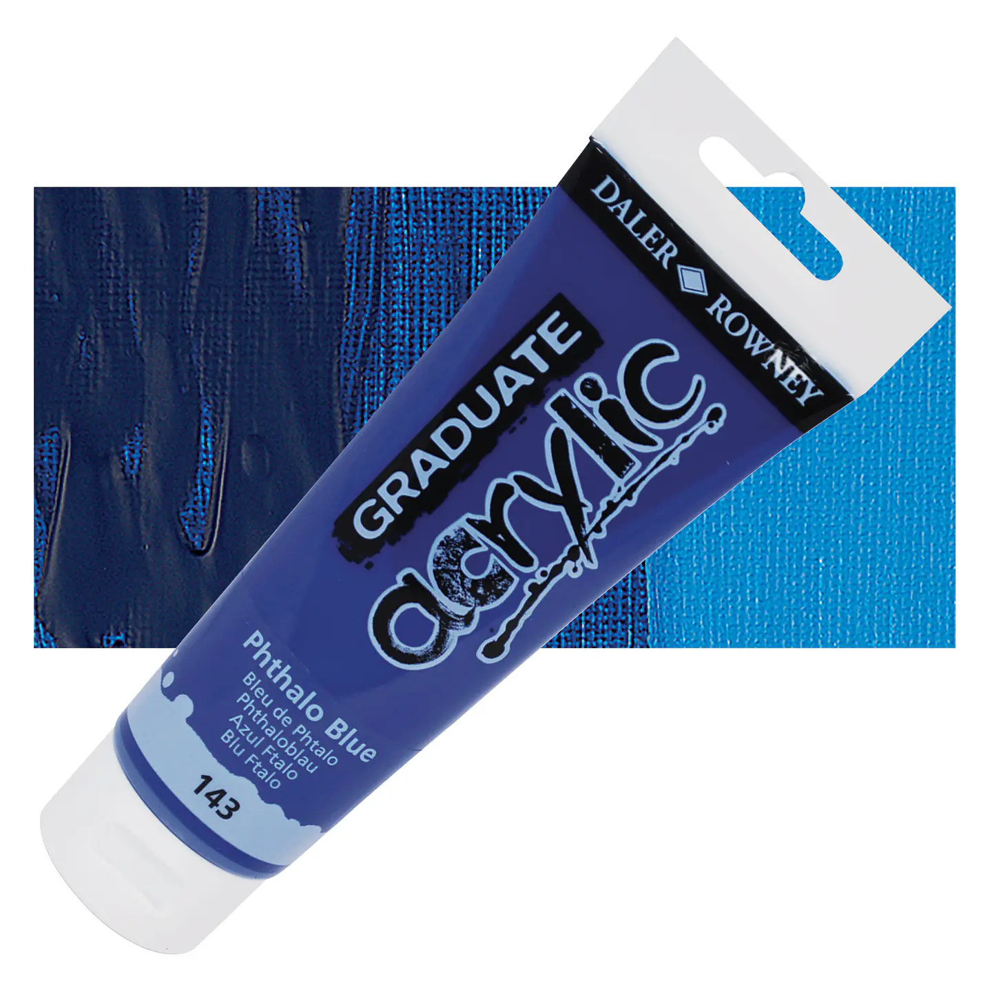 Acrílico Daler-Rowney - Azul Phthalo, tubo de 120 ml 1