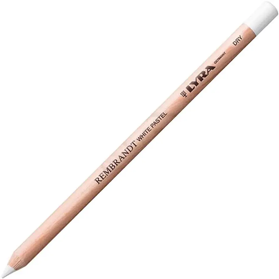Lapiz Rembrandt White Pastel Dry 1