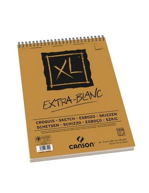 Croquera Canson XL Extra Blanc A3 29.7x42
