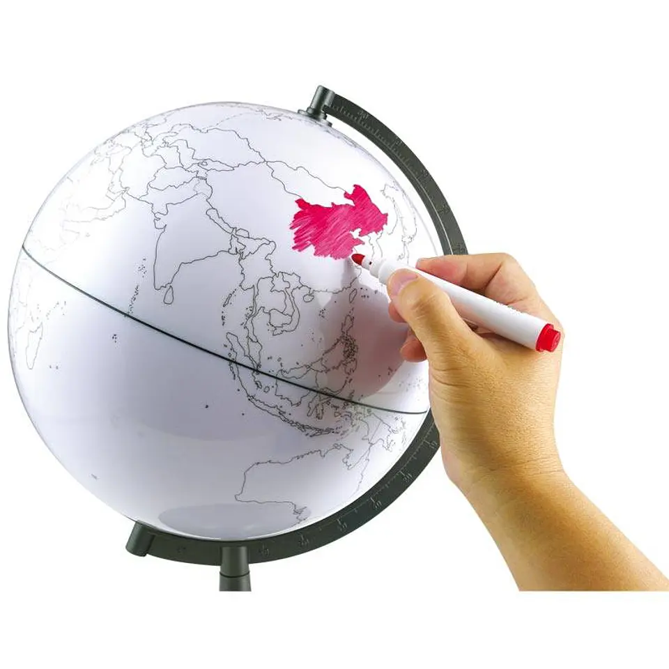 Globo Terráqueo Acrilico para Pintar 3
