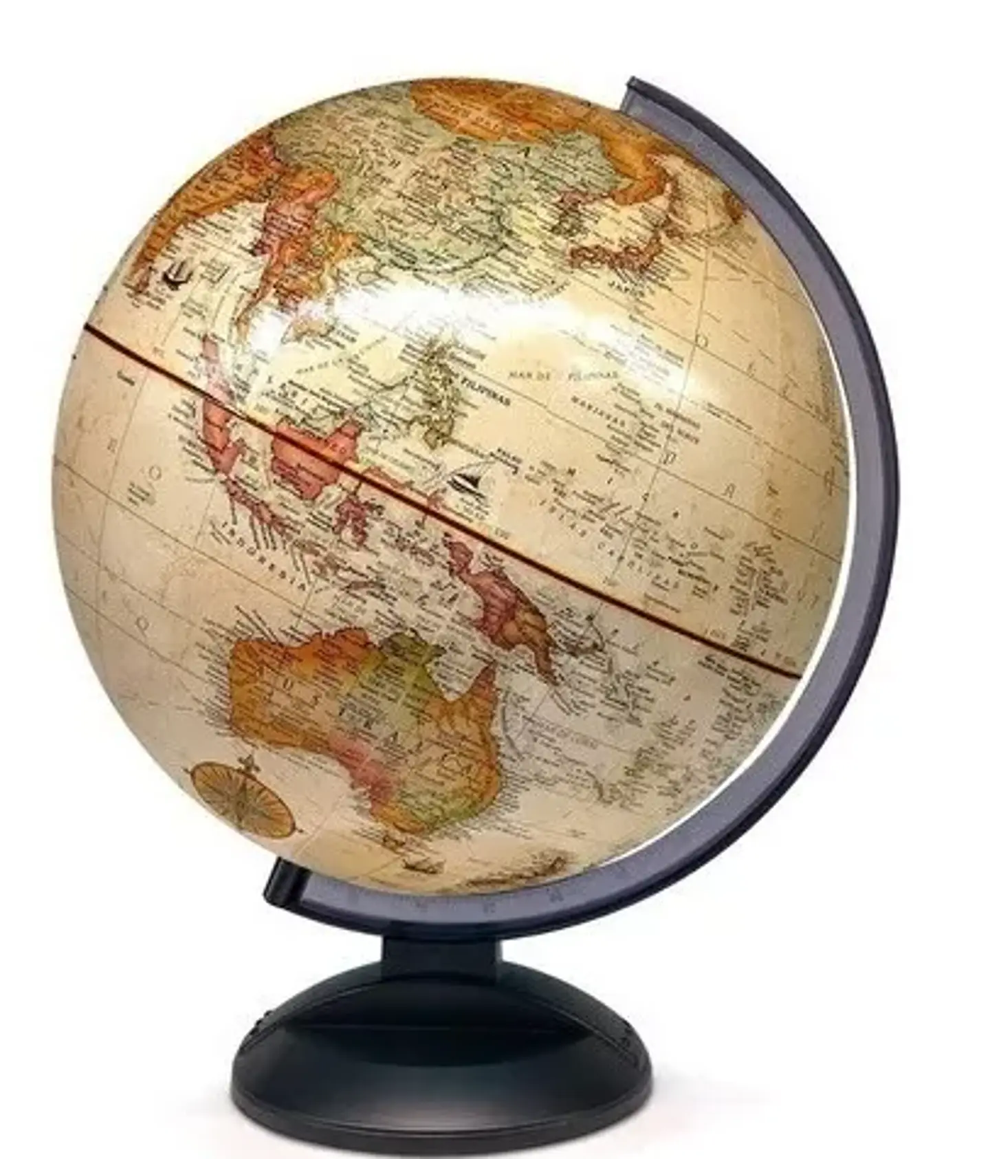 Globo Terraqueo Sepia 30 Cm con relieve 2