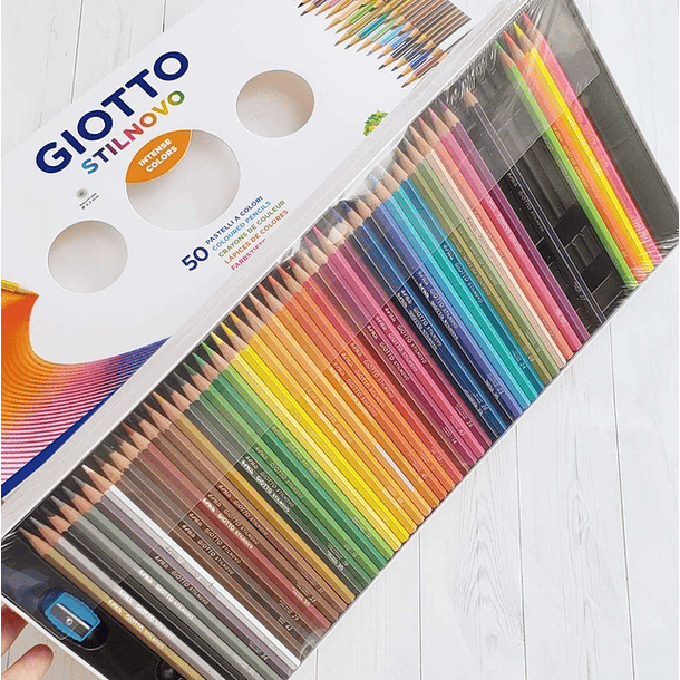 PREVENTA Lápices Giotto Stilnovo 50 Colores 2