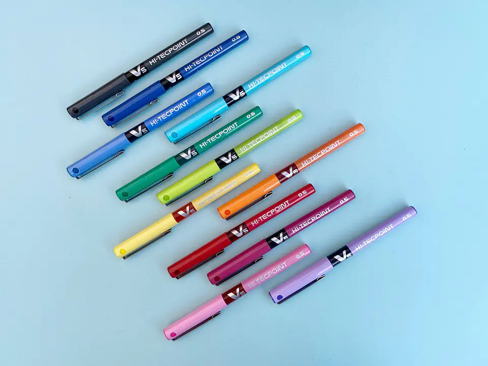 Lapiz V5 Hi-Techpoint Colores Pilot  2