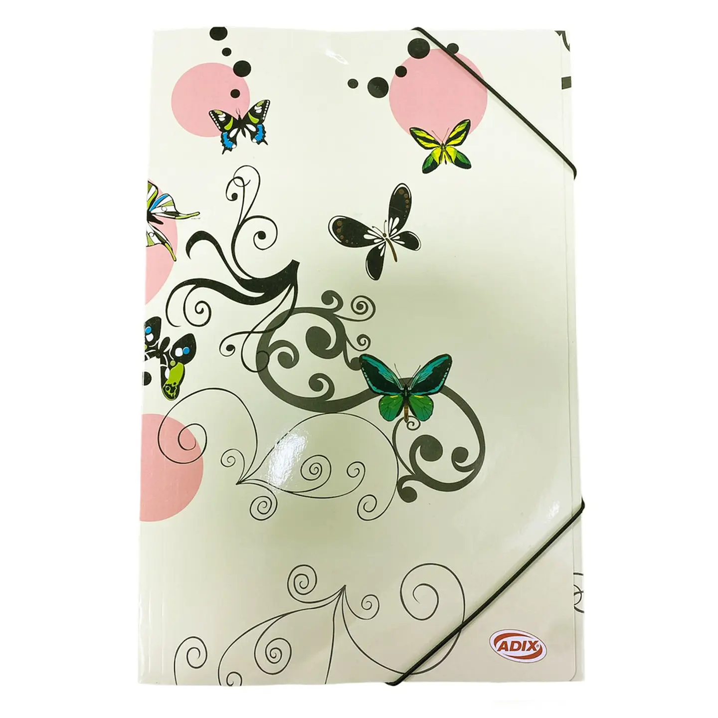 Carpeta cartón con Elástico Diseño 1