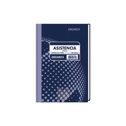 Libro Asistencia 50 hojas Orgarex