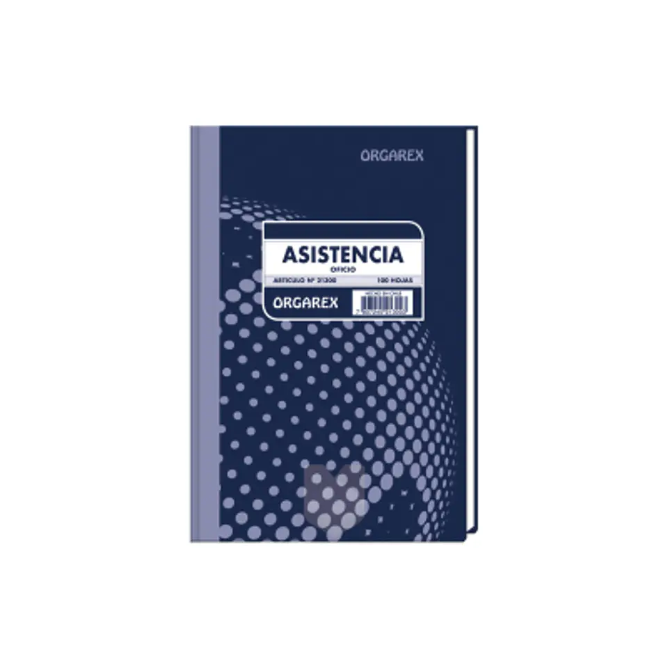 Libro Asistencia 50 hojas Orgarex 1