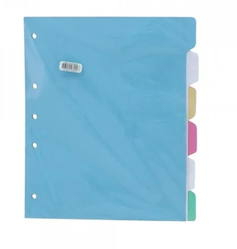 Separador Carta Color Pastel