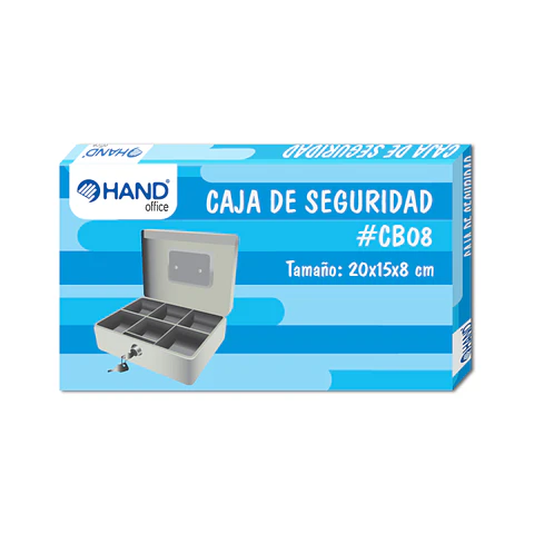 Caja Chica Hand Con Llave 20X16X8 Cm