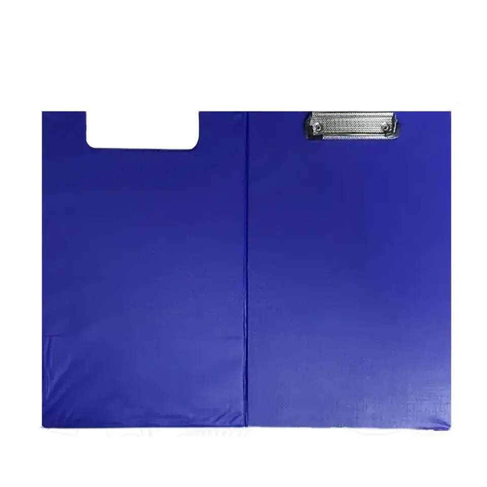 CARPETA DOBLE CON APRETADOR Azul 1