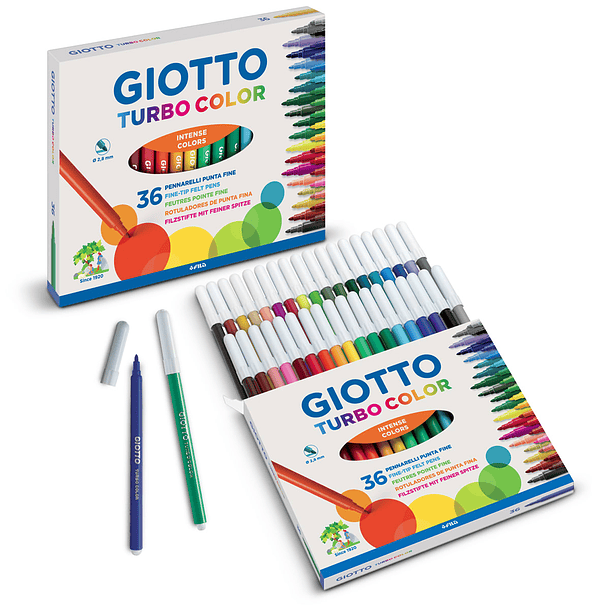 Giotto Turbo 36 colores