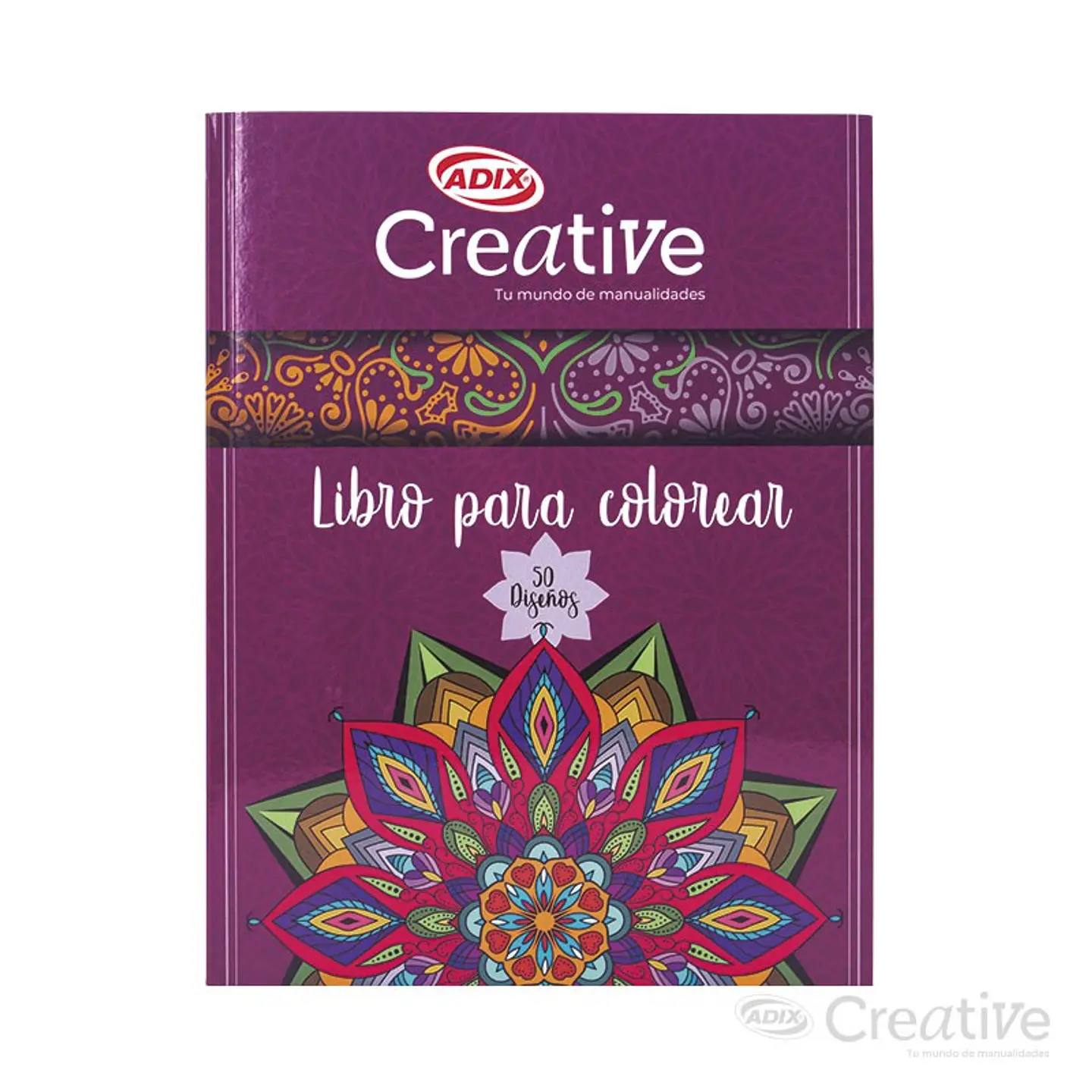 Libro Mandala Morado 1