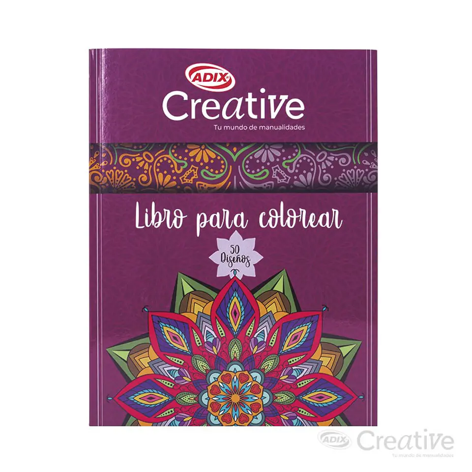Libro Mandala Morado 1