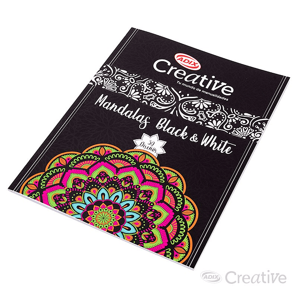 LIBRO MANDALA BLACK AND WHITE 3