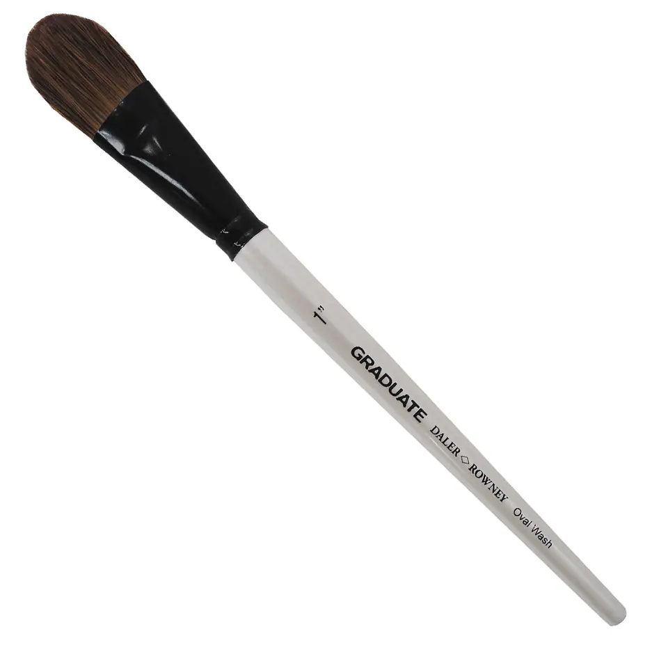 BROCHA GRADUATE PELO PONI/SINTÉTICO OVAL WASH SH DALER ROWNEY 1