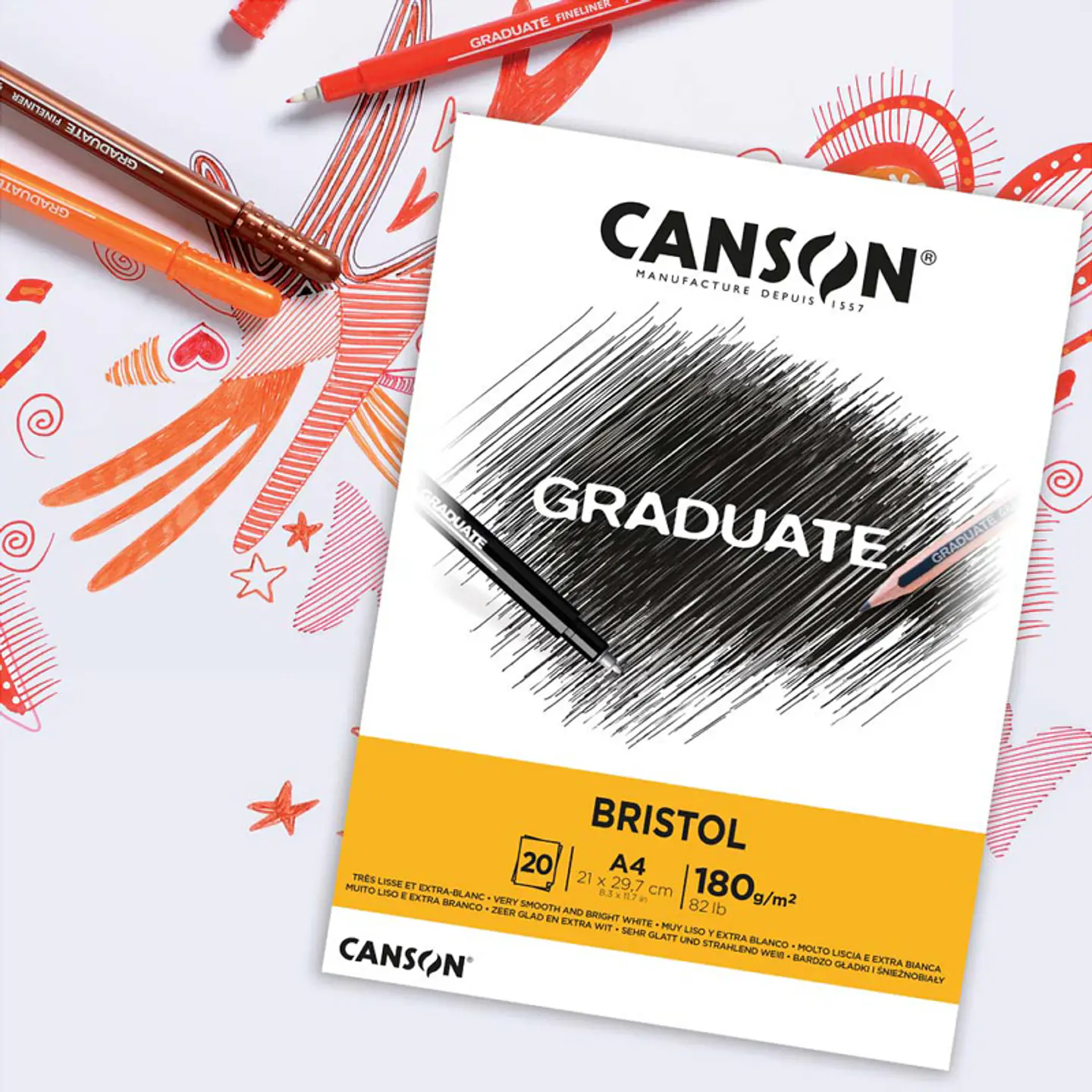 Canson Graduate A4 Bristol 1