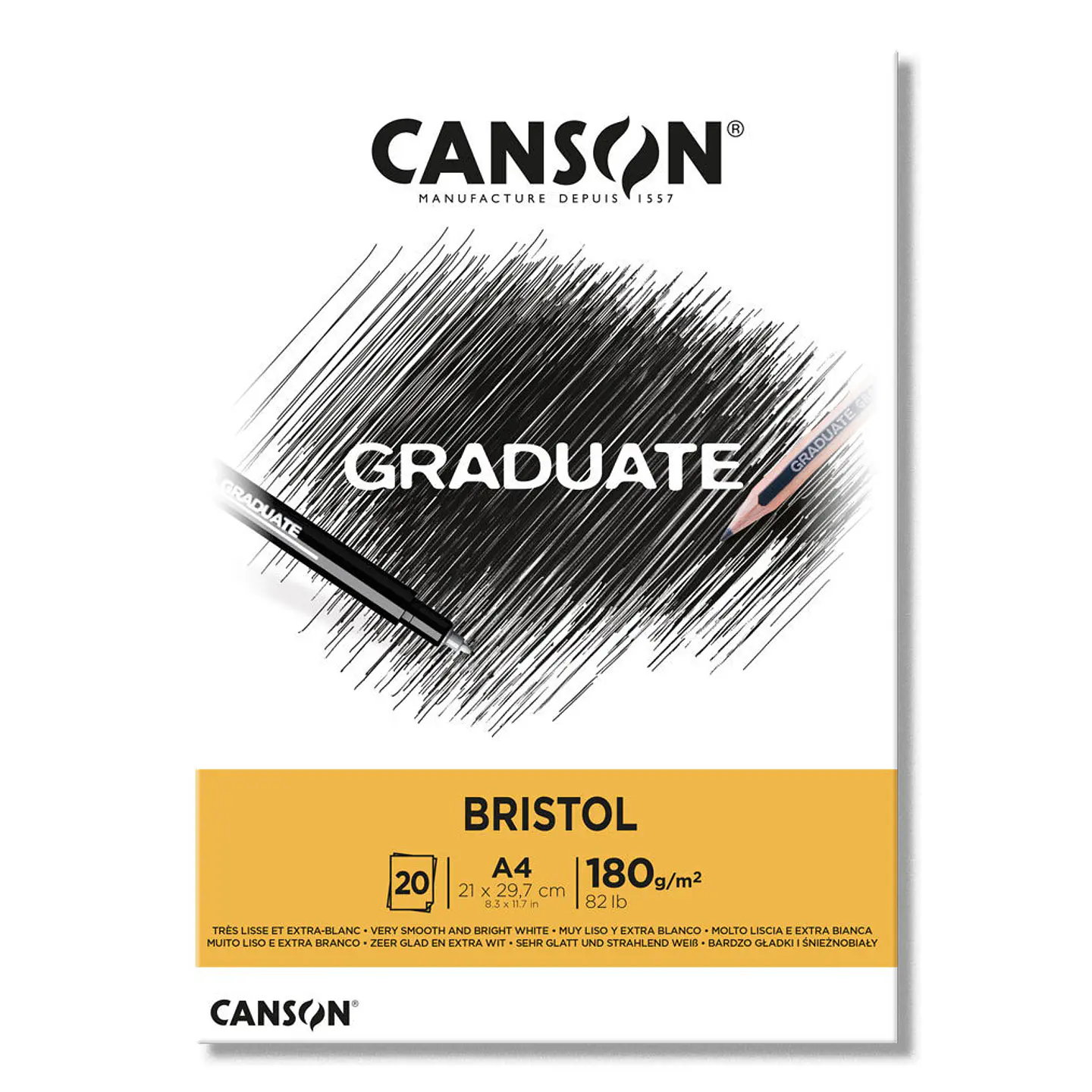 Canson Graduate A4 Bristol 2