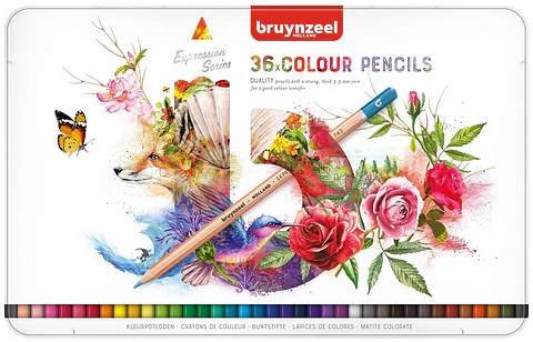 Lápices de Colores Bruynzeel Expression Set 36 Colores