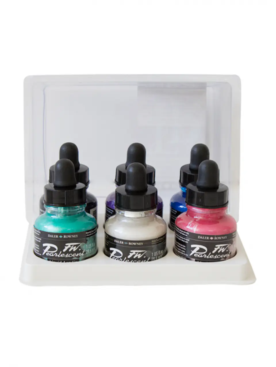 Tinta Acrílica Daler Rowney FW Set 6 Efecto Perlescente 25,9ml 2