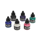 Tinta Acrílica Daler Rowney FW Set 6 Efecto Perlescente 25,9ml 3