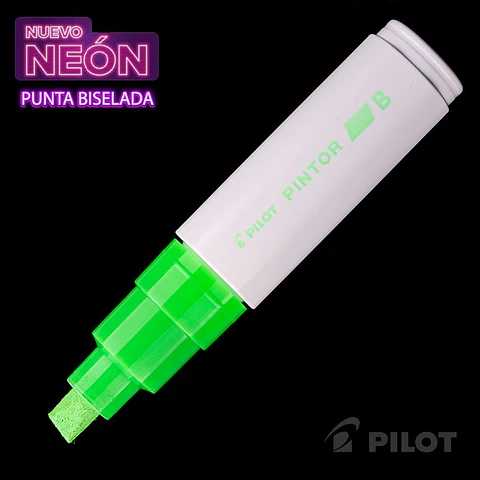 MARCADOR PINTOR BISELADO NEÓN