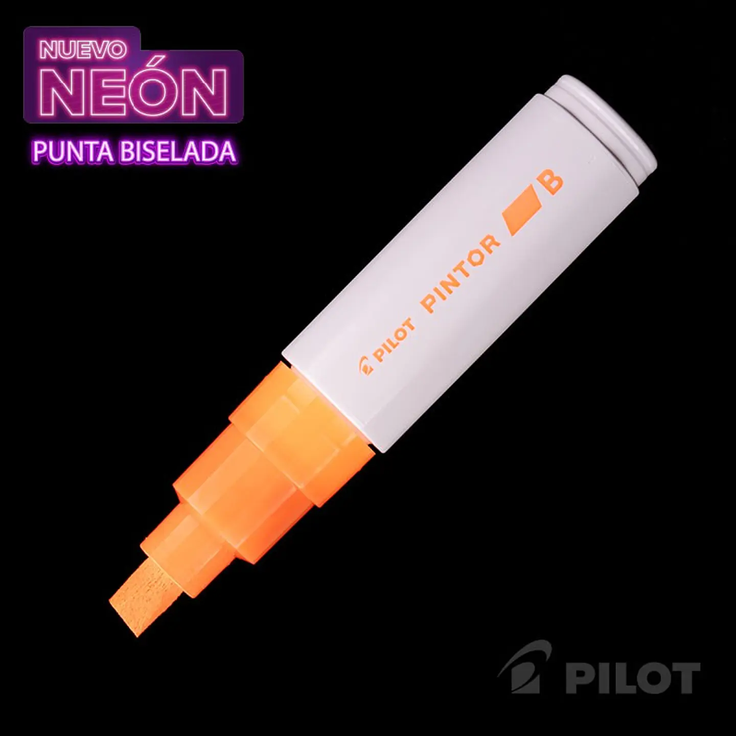 MARCADOR PINTOR BISELADO NEÓN 2