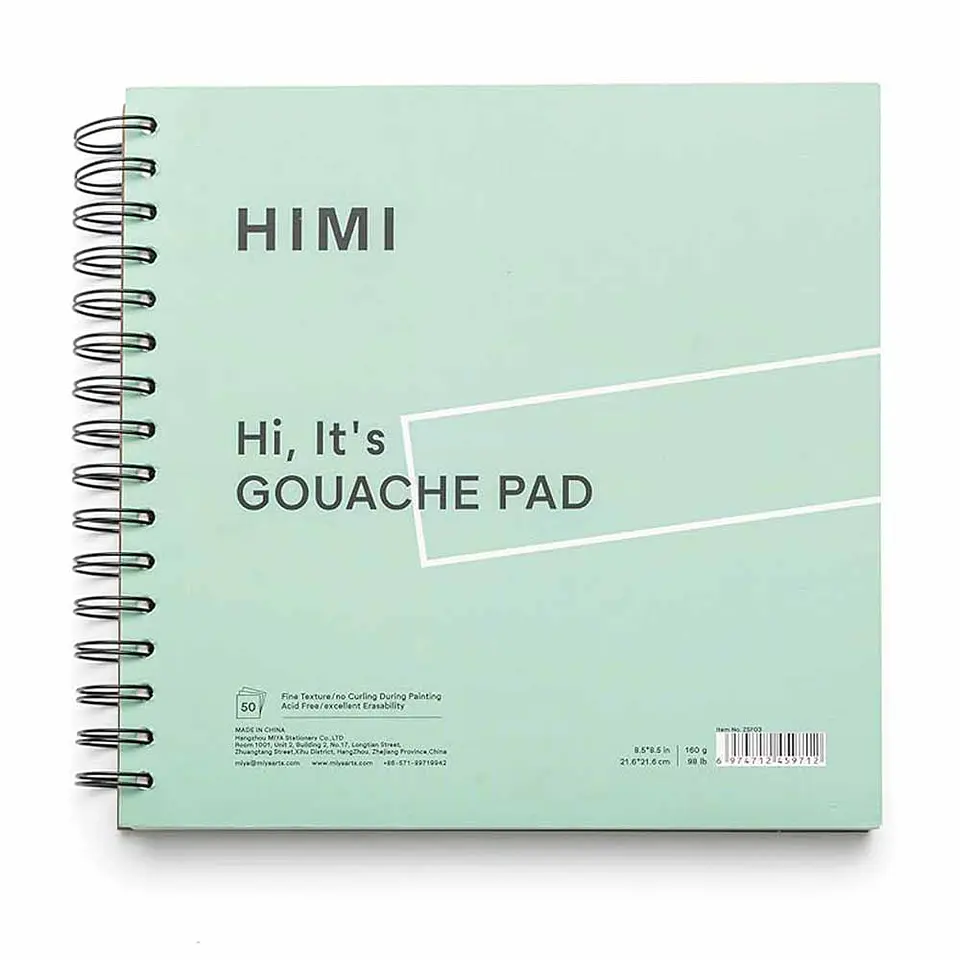 CUADERNO 21.6*21.6CM 50 Hojas 160G HIMI-MIYA 4
