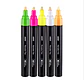 Marcador Tiza Fluorescente 5 un. - Miniatura 2