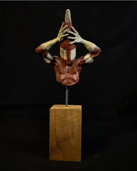 Busto selknam Matan 25cm