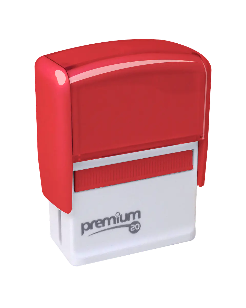 Timbre Premium 20 Carimbo  38 x 14 mm. 1