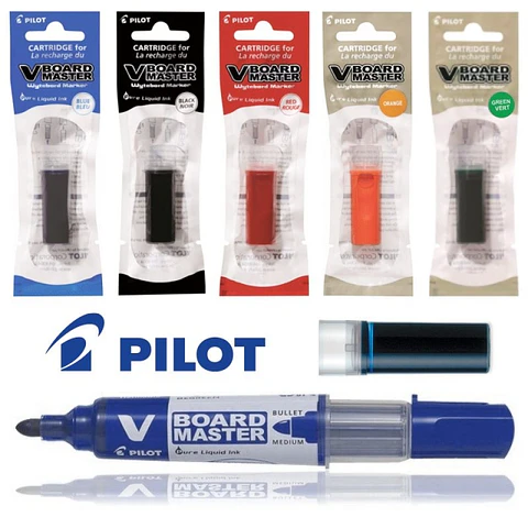 Cartucho Recarga Plumones Pilot Vboard