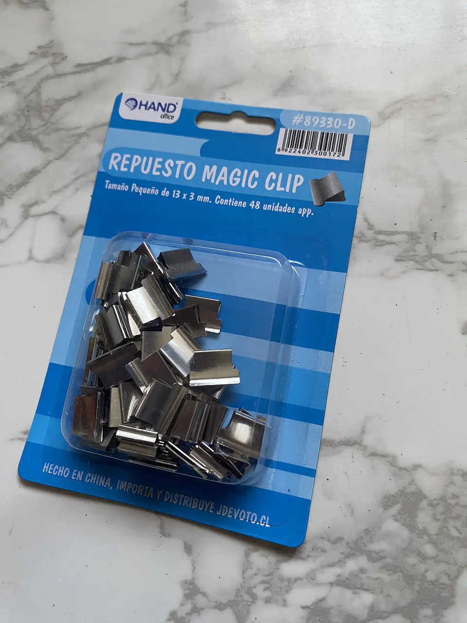 Repuesto Magic clip 13 × 3 mm pequeño  1