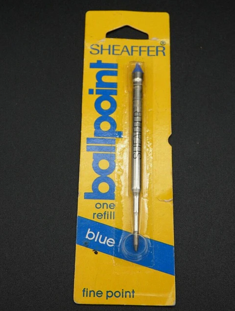 Repuesto vintage Sheaffer azul fino 
