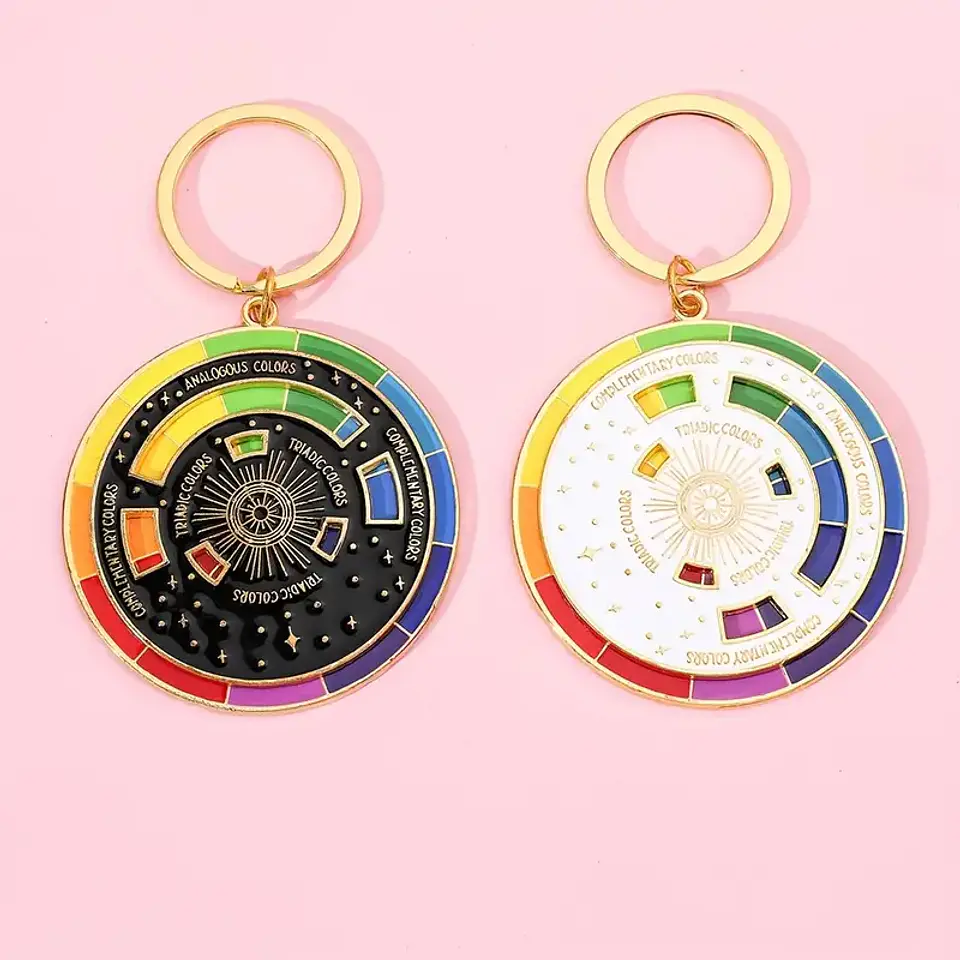 Llavero Circulo cromático  2