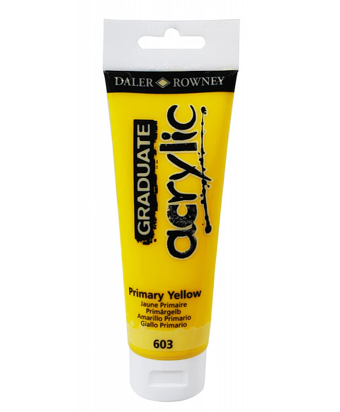 Acrílico Daler Rowney Primary Yellow 603
