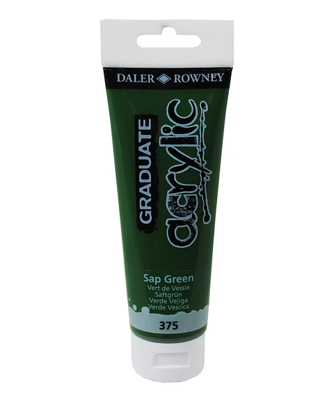 Acrílico Daler-Rowney Sap Green 375 