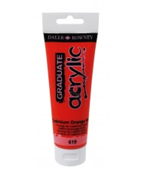 Acrílico Daler-Rowney Cadmium Orange Hue 619 