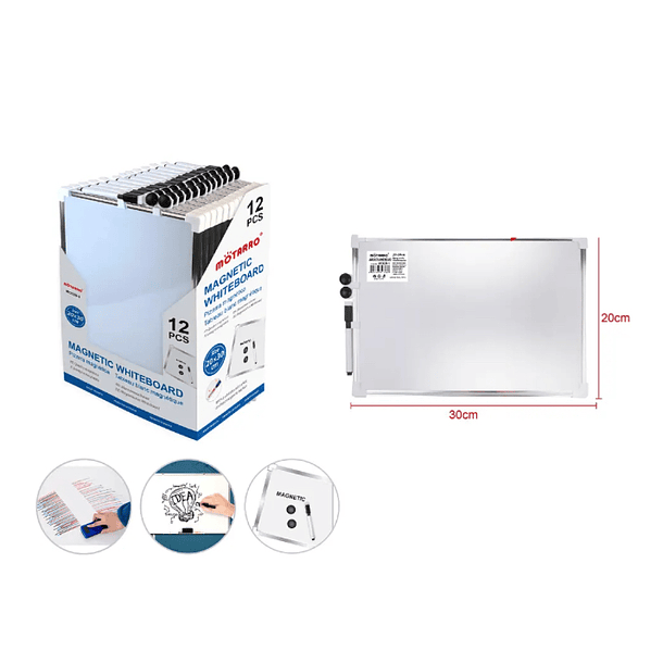 pizarra con marco 20x30  2