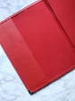 Carpeta eco cuero oficio roja  - Miniatura 2