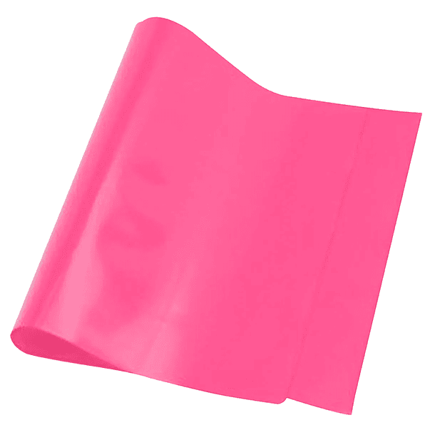 Forro Cuaderno College Rosado Plastico