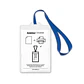 PORTA CREDENCIALES CON LANYARD - Miniatura 1