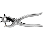 Sacabocado Rapid 4mm 2mm 6 Punzones para Piel Tela Cartón Plástico 5