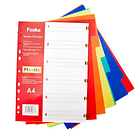 separador plástico carta A4 1