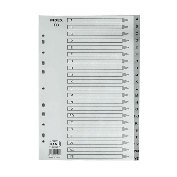 Separador plástico oficio 