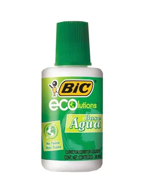 Bic Corrector Líquido Eco Aqua