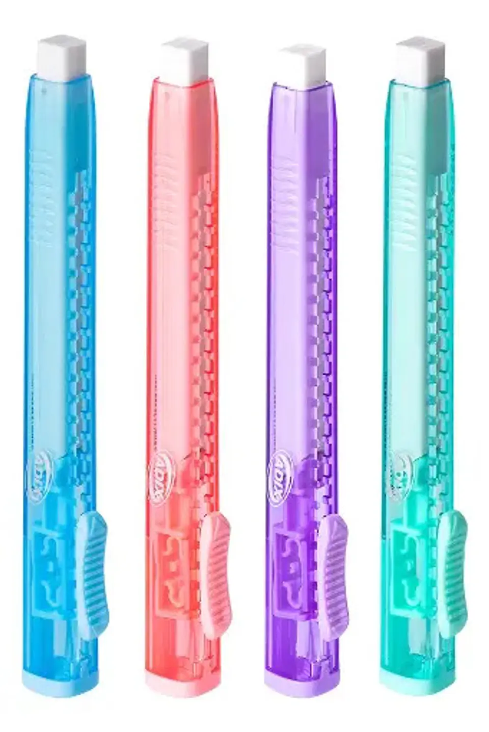 Lapiz Porta Goma De Borrar Colores Surtidos Adix 2