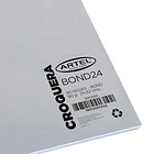 Croquera Bond Artel Espiral Oficio 80 Hojas 1